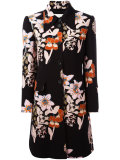 floral print coat