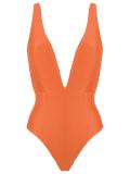 deep v neck swimsuit