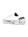 printed sole sneakers
