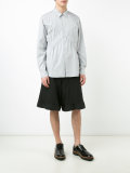 gathered elasticated 'x' shirt