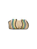 woven straw Baguette bag