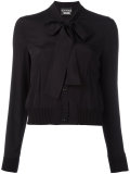 pussy-bow collar shirt 