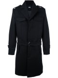pocketed trench coat
