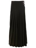 pleated long skirt