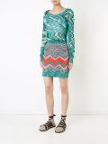 zigzag knit skirt 