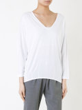 V-neck top