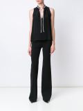 drawstring neck detail top