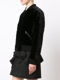 'Demia' quilted bomber jacket