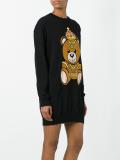 bear intarsia dress