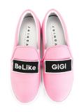 'Be Like Gigi'无带板鞋