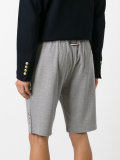 piqué drawstring track shorts