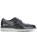 contrast sole brogues