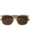 square frame rhinestone sunglasses