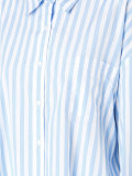 oversized candy stripe shirt