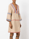 wide sleeve kaftan dress