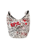 x Re/Done graffiti shoulder bag