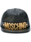 quilted logo plaque cap