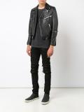 distressed skinny jeans