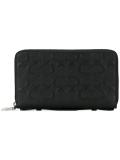 embossed logo wallet 