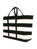 striped tote 