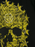 skull print T-shirt