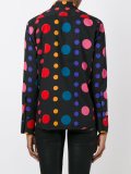 dotted print shirt