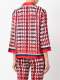 geometric print shirt 