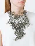 structured beaded necklace