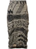 'Gemma Blanket'半身裙