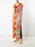 'Misty' print kaftan