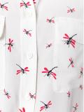 dragonfly print shirt
