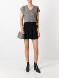 layered ruffled skirt