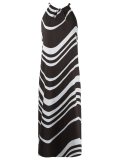 printed midi dress
