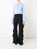 flared sleeves shirt 