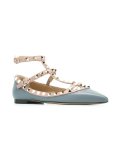 ‘Rockstud’平底芭蕾舞鞋