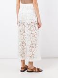 guipure lace palazzo pants