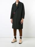 buckled coat 