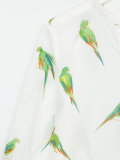 parrot print shirt 