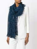 pleated scarf