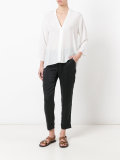 V neck blouse
