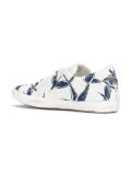 bird print sneakers 