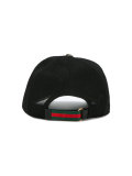 bee print GG Supreme baseball cap