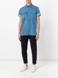 short sleeve denim shirt