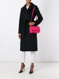 double Gancini top handle tote