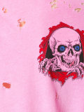 skull print T-shirt