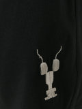 embroidered low crotch shorts