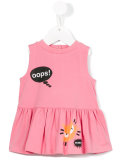 speech bubble print dress