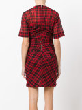 Wallace checked dress