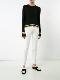 cropped tailored trousers
