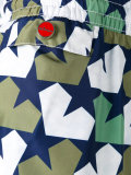 stars print swim shorts